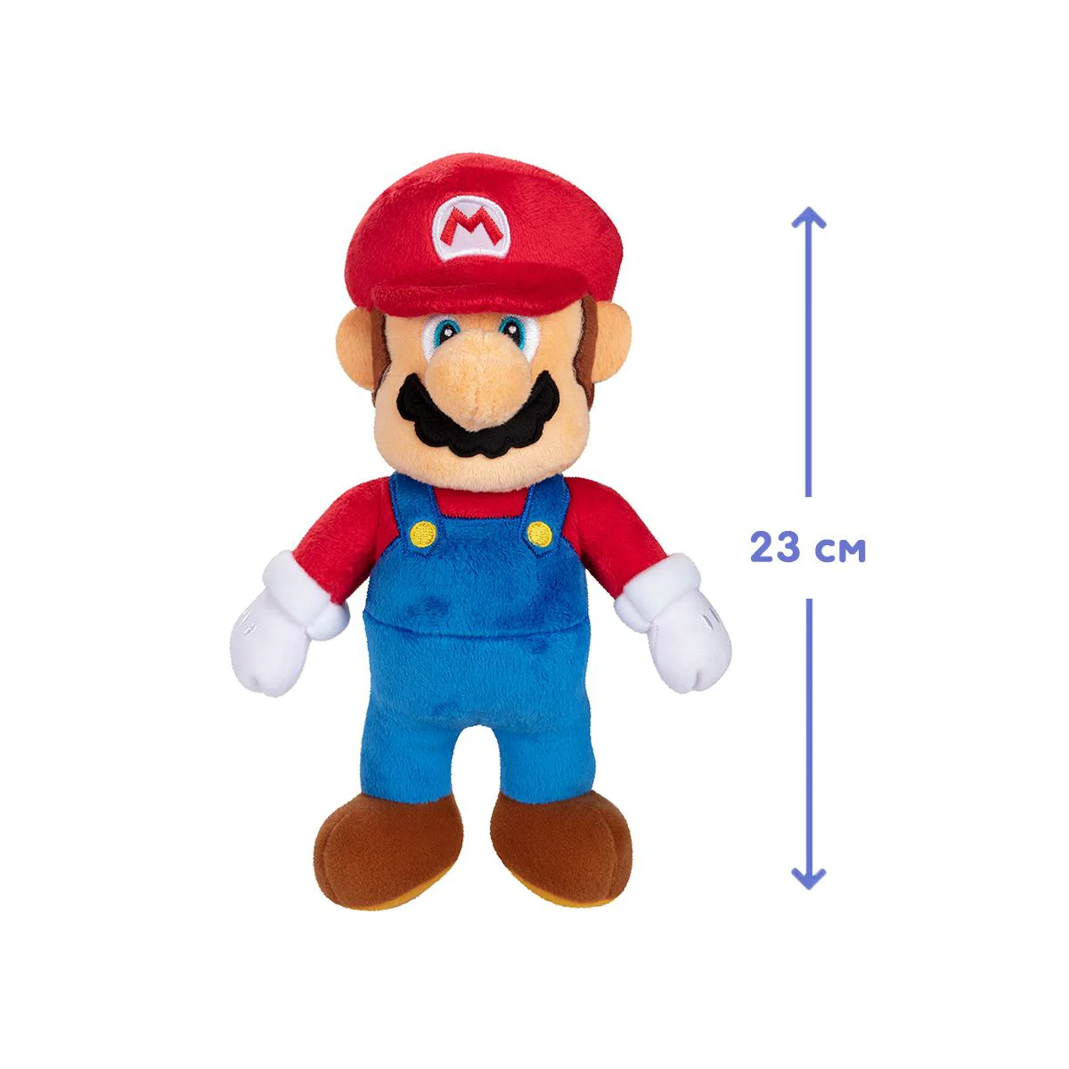 Мягкая игрушка Super Mario Марио, 23 см