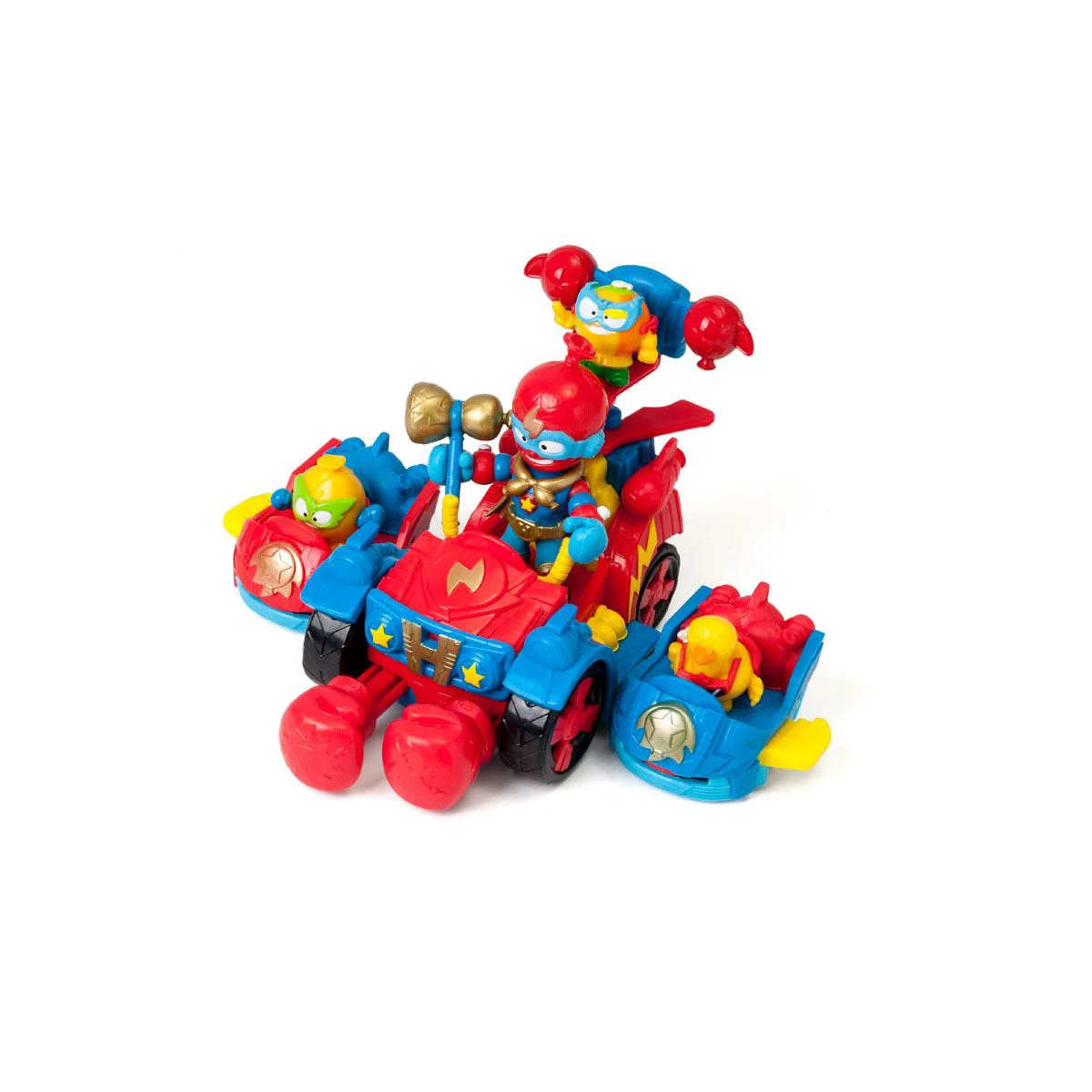 Set de joaca cu figurine SuperThings Vehicul Ballon boxer