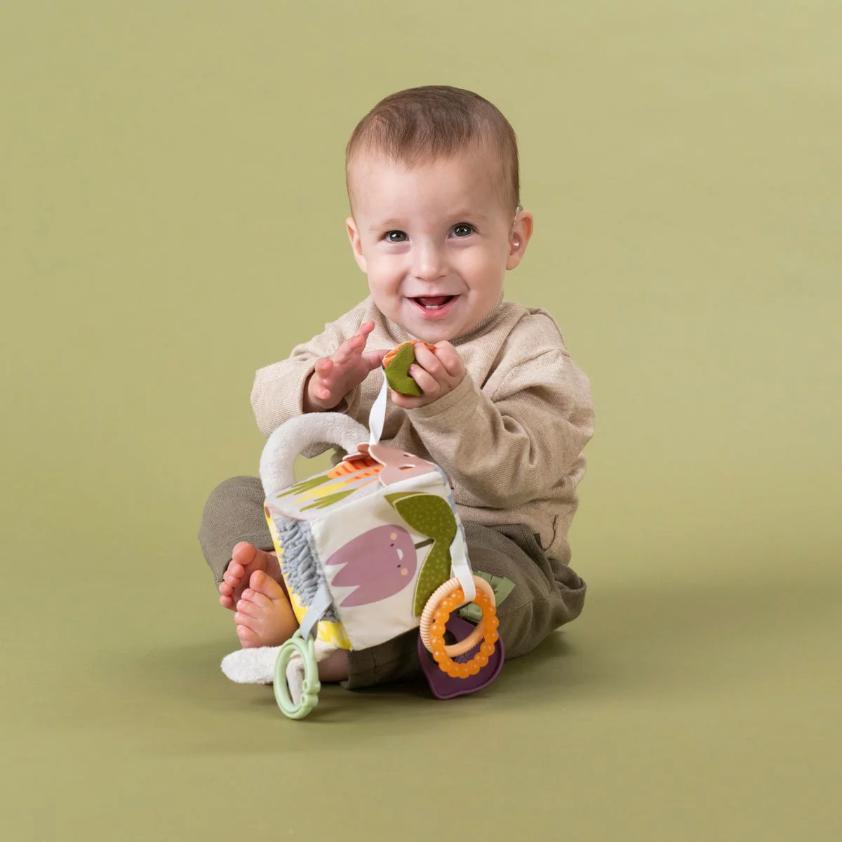 Jucarie textila de agatat Taf Toys Gradina Urbana