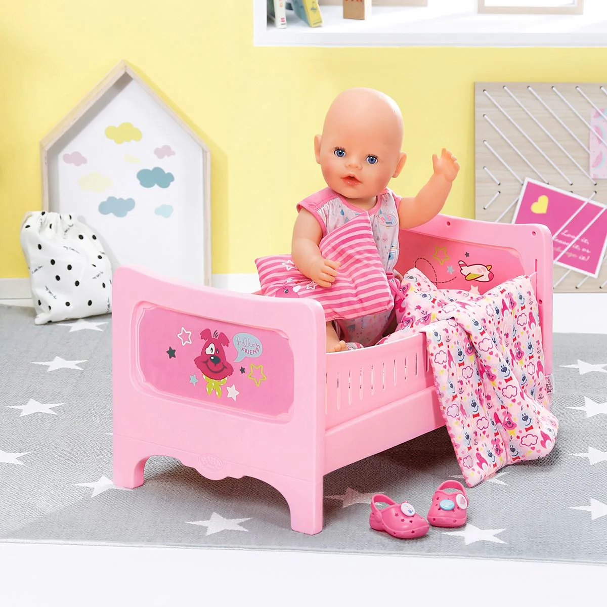 Кроватка для куклы Baby Born 43 см