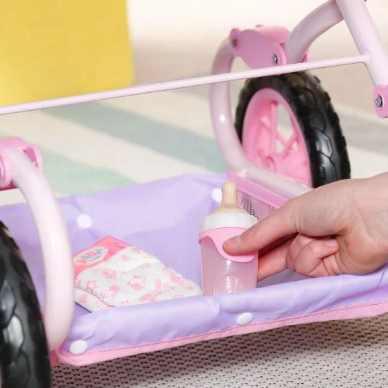 Carucior pentru papusi Baby Born cu geanta Deluxe S2