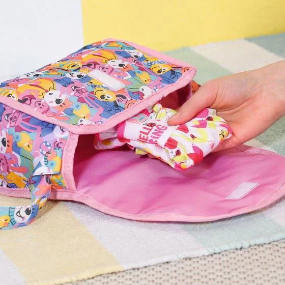 Carucior pentru papusi Baby Born cu geanta Deluxe S2