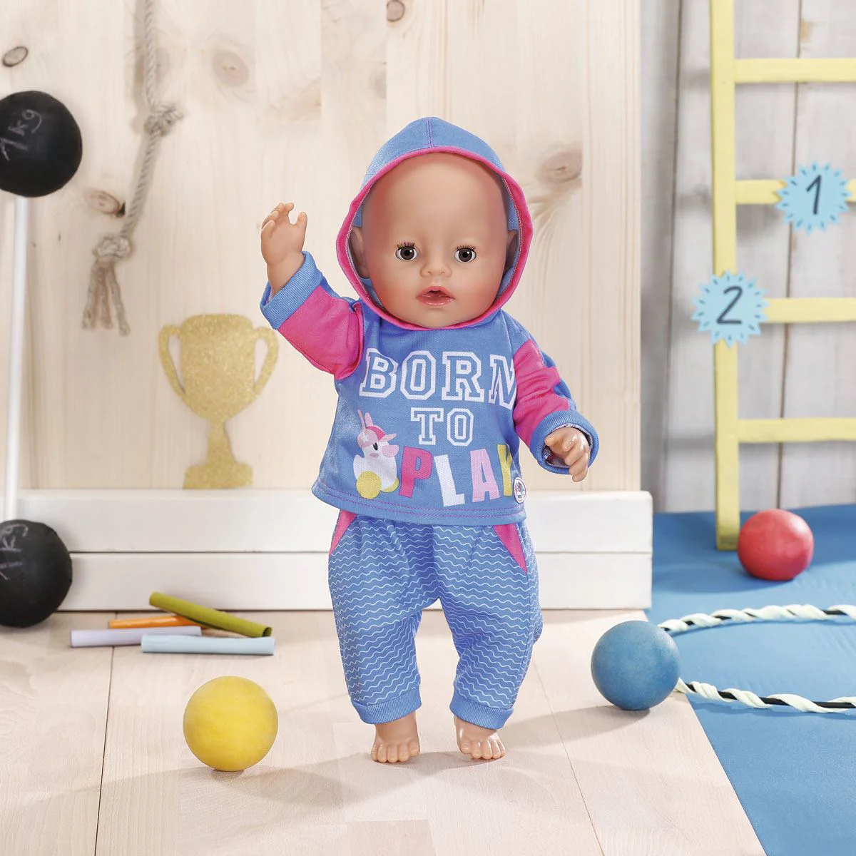 Haina pentru papusa Baby Born Costum sportiv