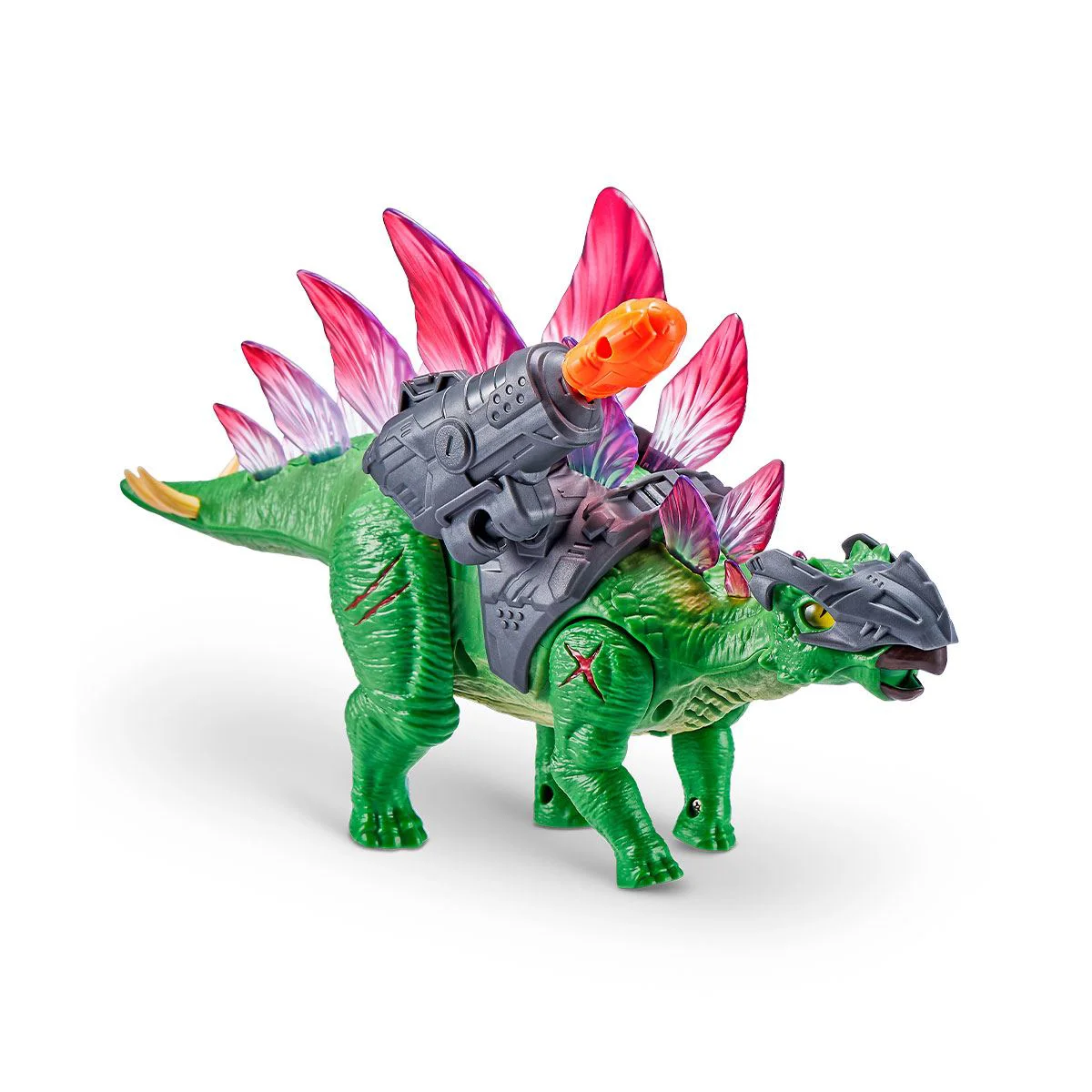 Интерактивная игрушка Robo Alive Стегозавр зеленый истребитель