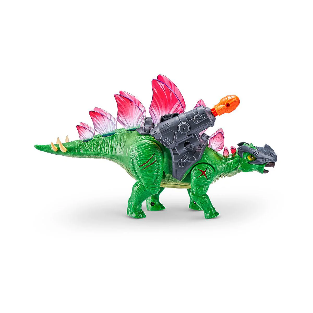 Интерактивная игрушка Robo Alive Стегозавр зеленый истребитель