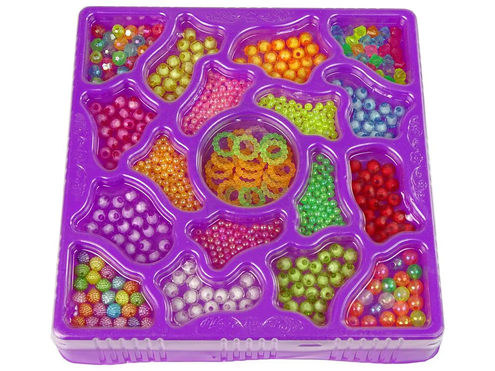 Set de creatie Lean Toys Margele pentru confectionarea bijuteriilor foto