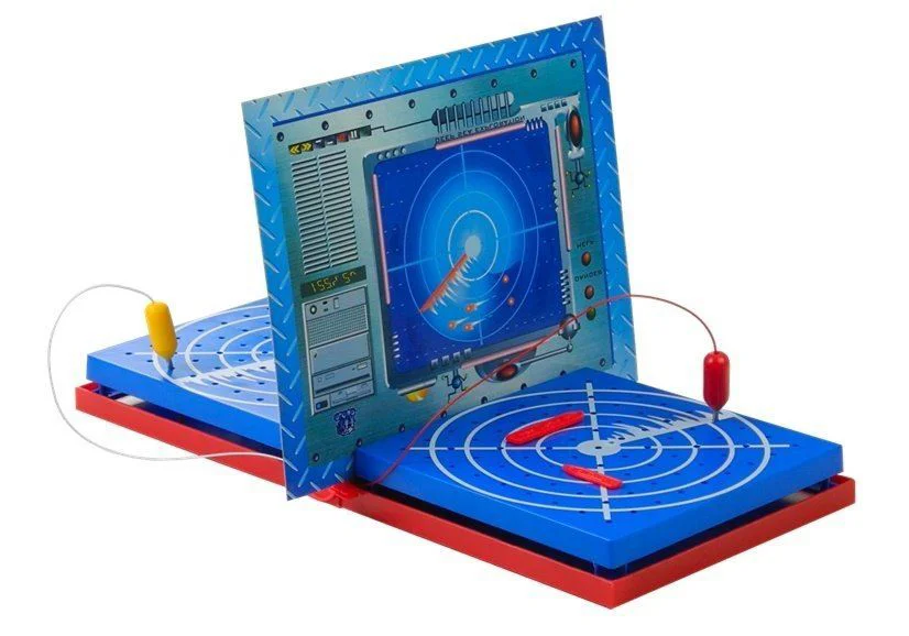 Joc electronic Lean Toys Batalia navala foto