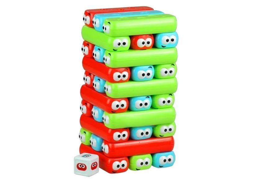 Joc interactiv Lean Toys Jenga multicolor, 30 el.