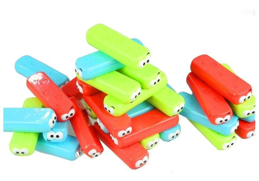 Интерактивная игра Lean Toys Разноцветная Дженга, 30 эл.