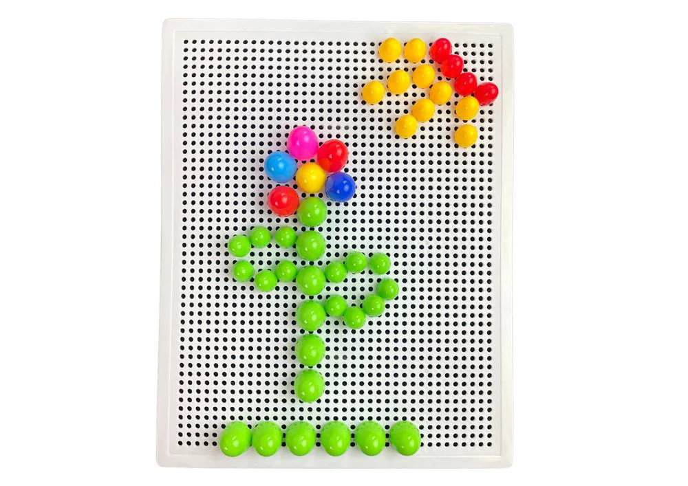Set de joaca Lean Toys Mozaic cu tabla, 192 el.