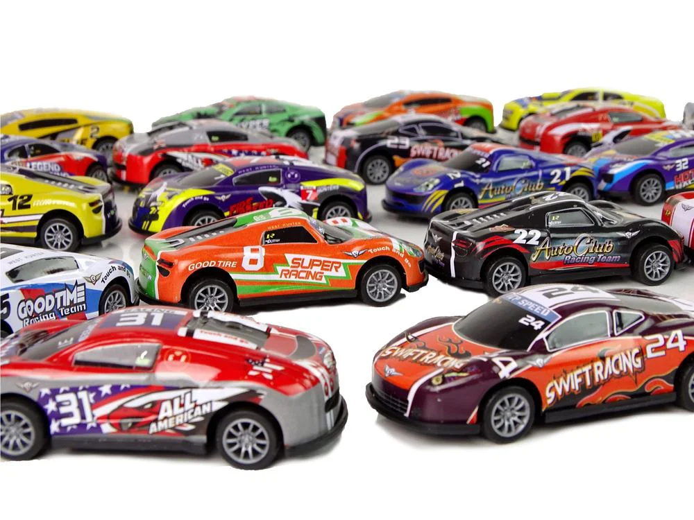 Set de joaca Lean Toys 25 masinute sport din metal foto