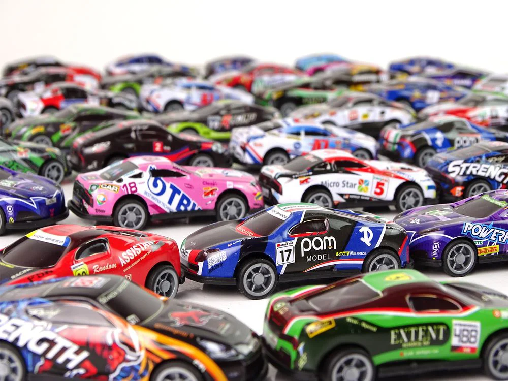 Set de joaca Lean Toys 48 masinute sport din metal foto