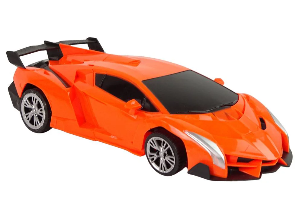 Masina Robot Transformer 2 in 1 Lean Toys cu telecomanda (cu sunete si lumini, USB) foto