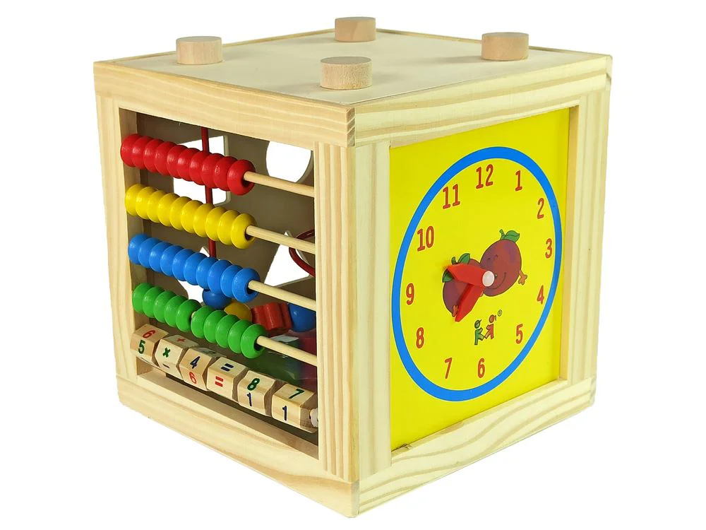 Jucarie din lemn Lean Toys Cub educational