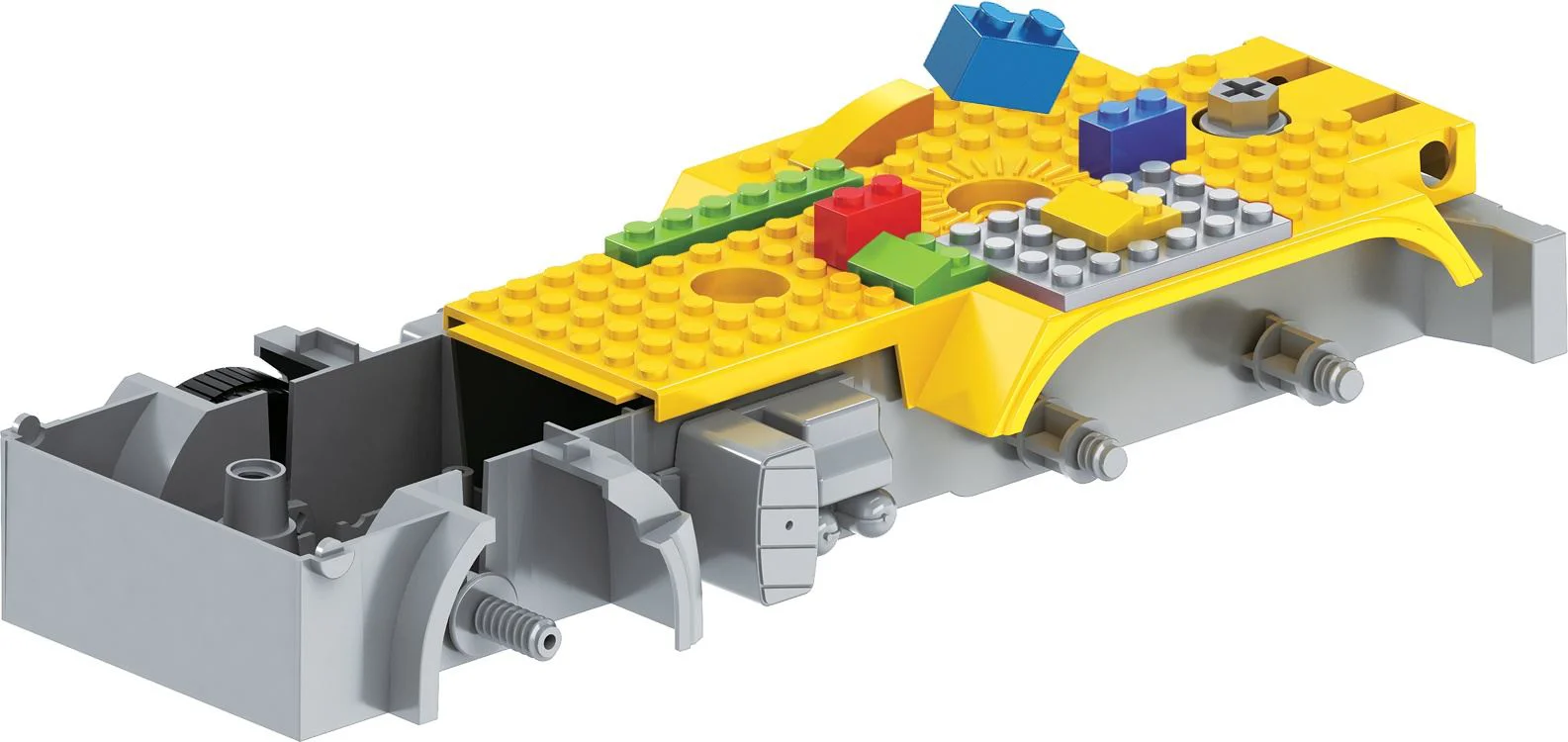 Camion de constructii Funky Toys cu macara (sunet si lumini)