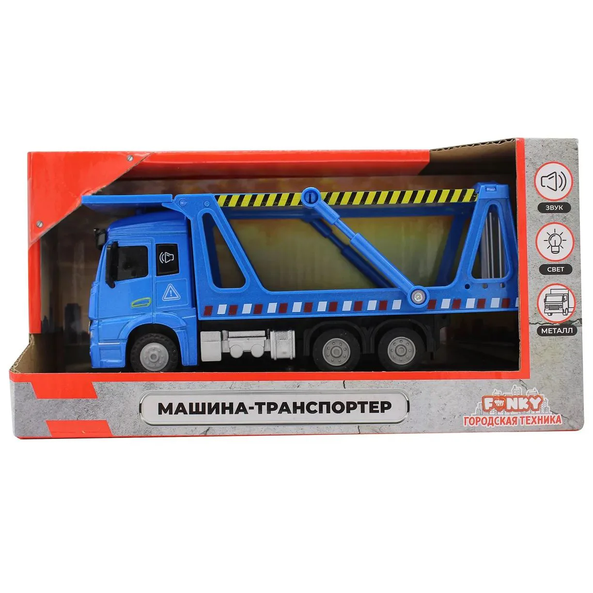 Masina Funky Toys Transportor (sunet si lumini) foto