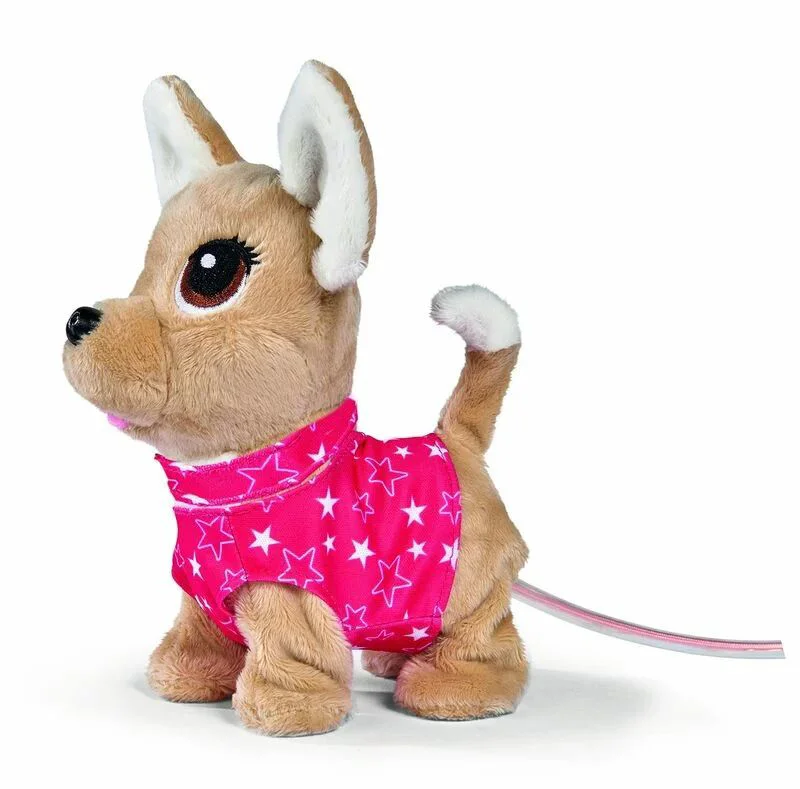 Jucarie interactiva Simba Chihuahua Twinkle CCL, 20 cm