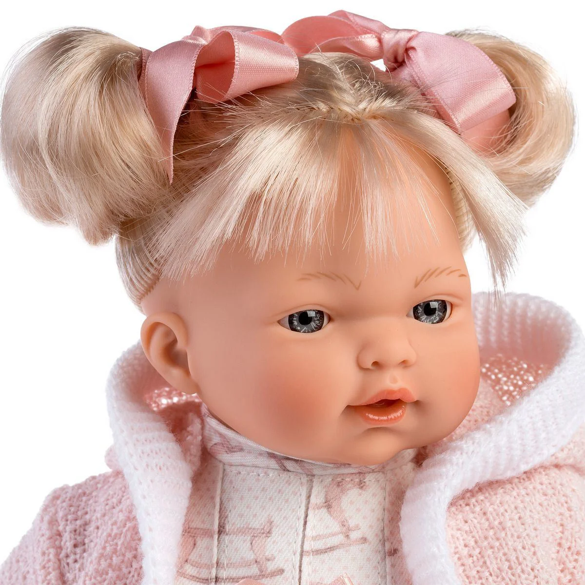 Papusa Llorens Roberta, 33 cm (cu sunete si corp moale) foto