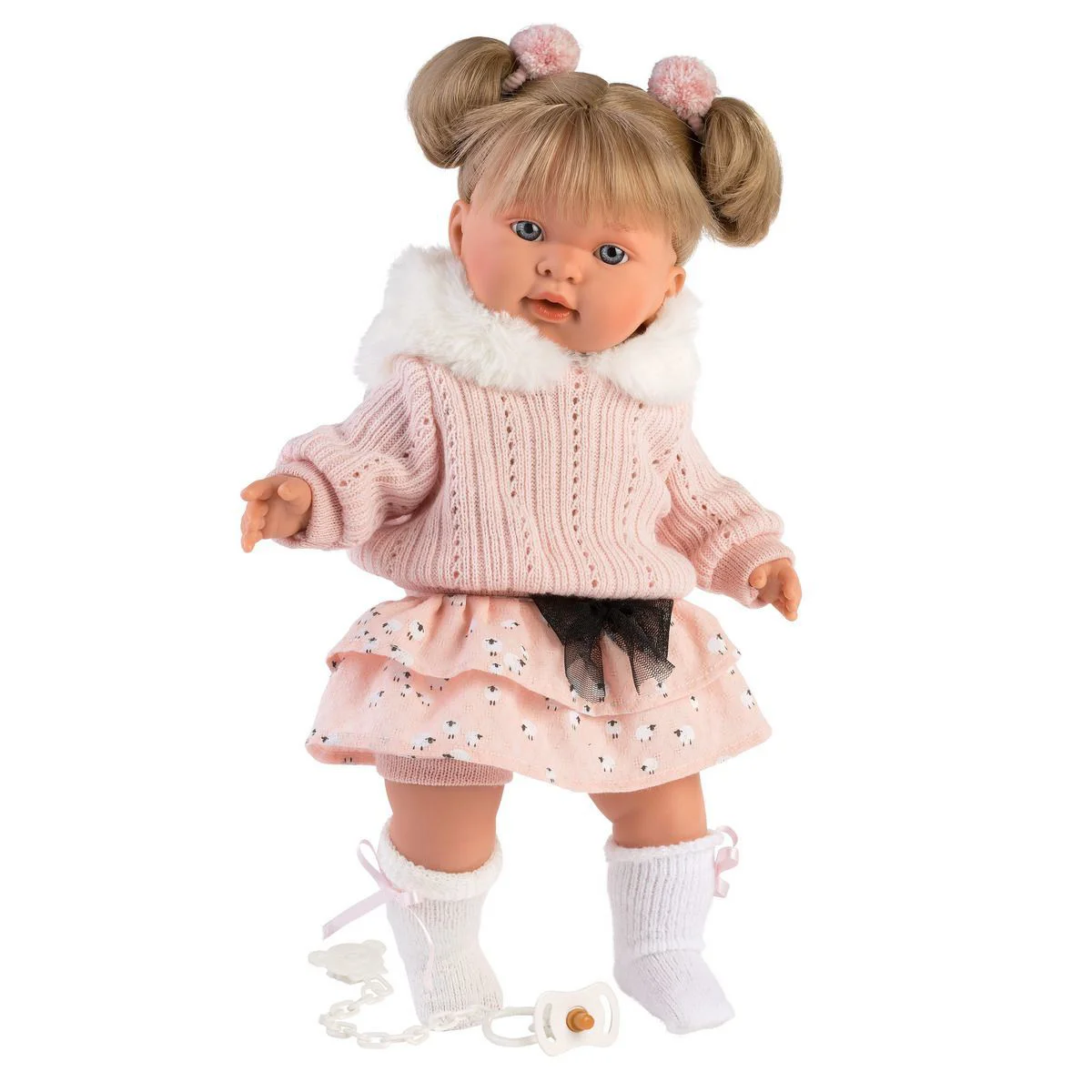 Papusa Llorens Alexandra, 42 cm (cu sunete si corp moale) foto