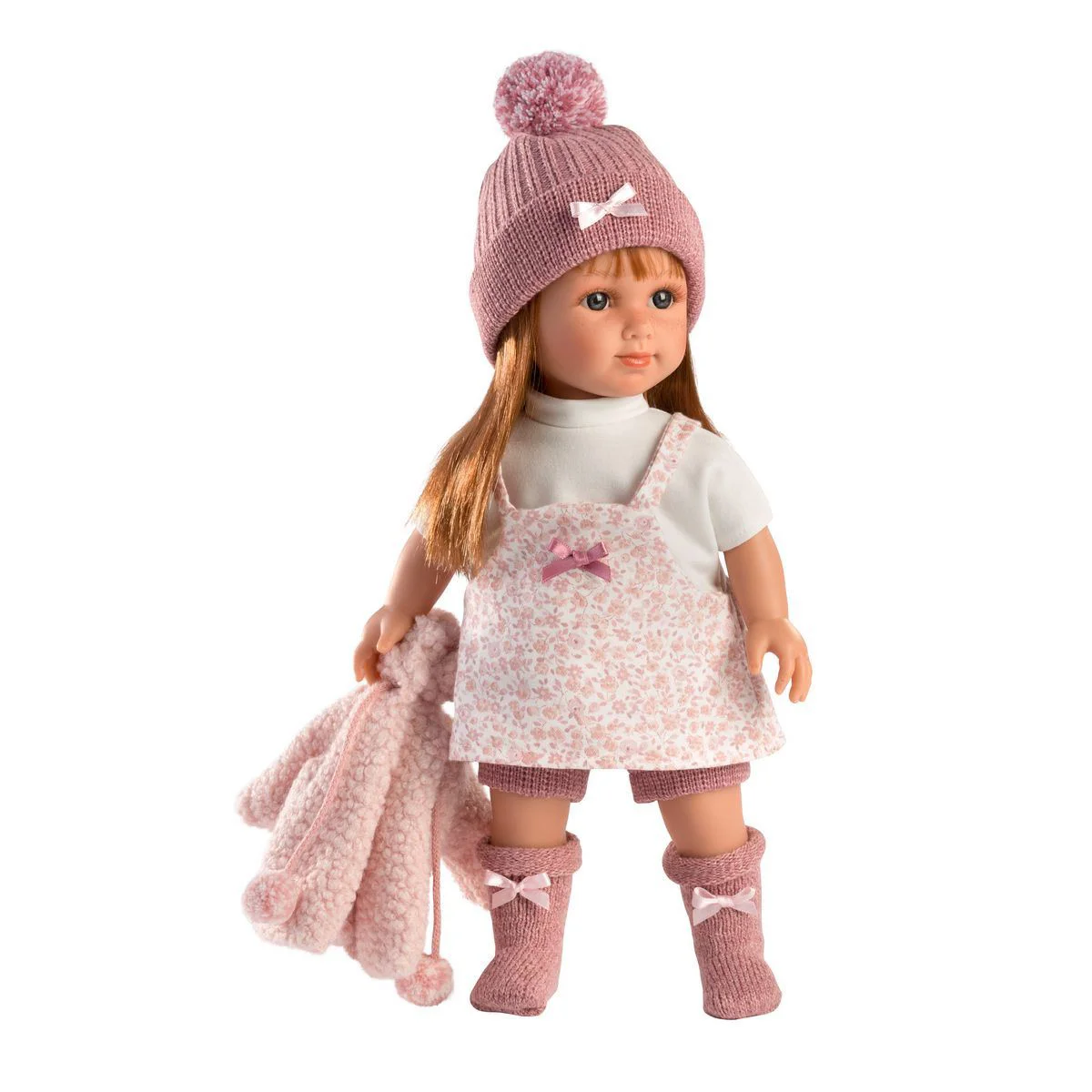 Papusa Llorens Nicole, 35 cm (cu corp moale) foto