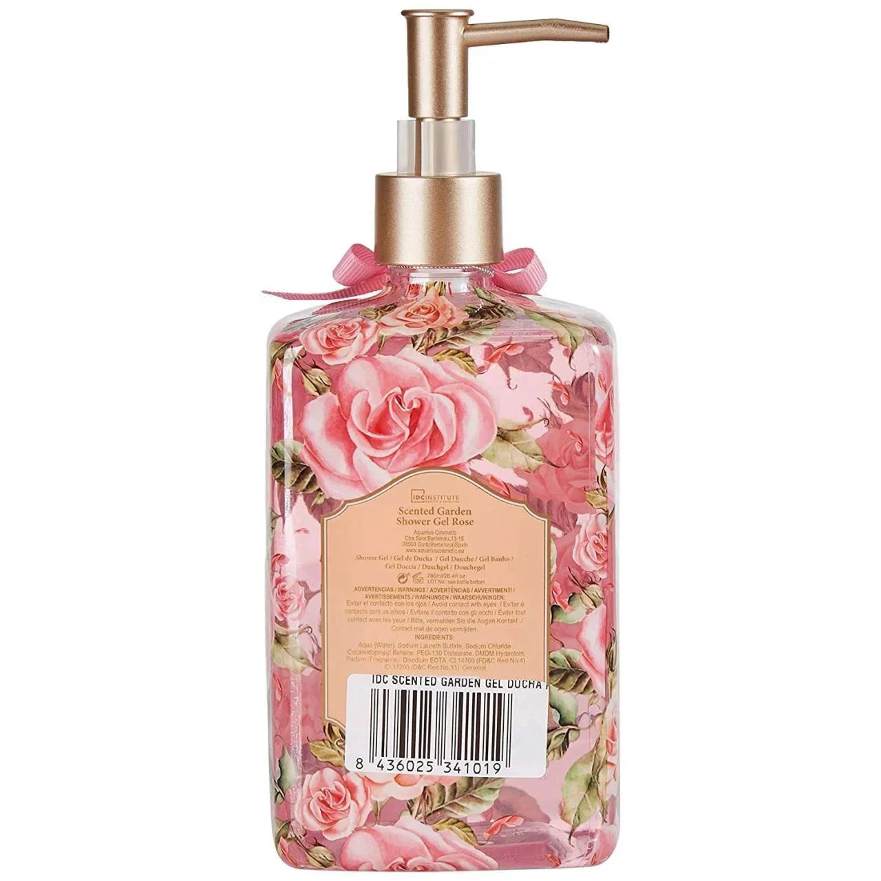 Gel de dus IDC Institute Scented Garden Country Rose, 780 ml foto