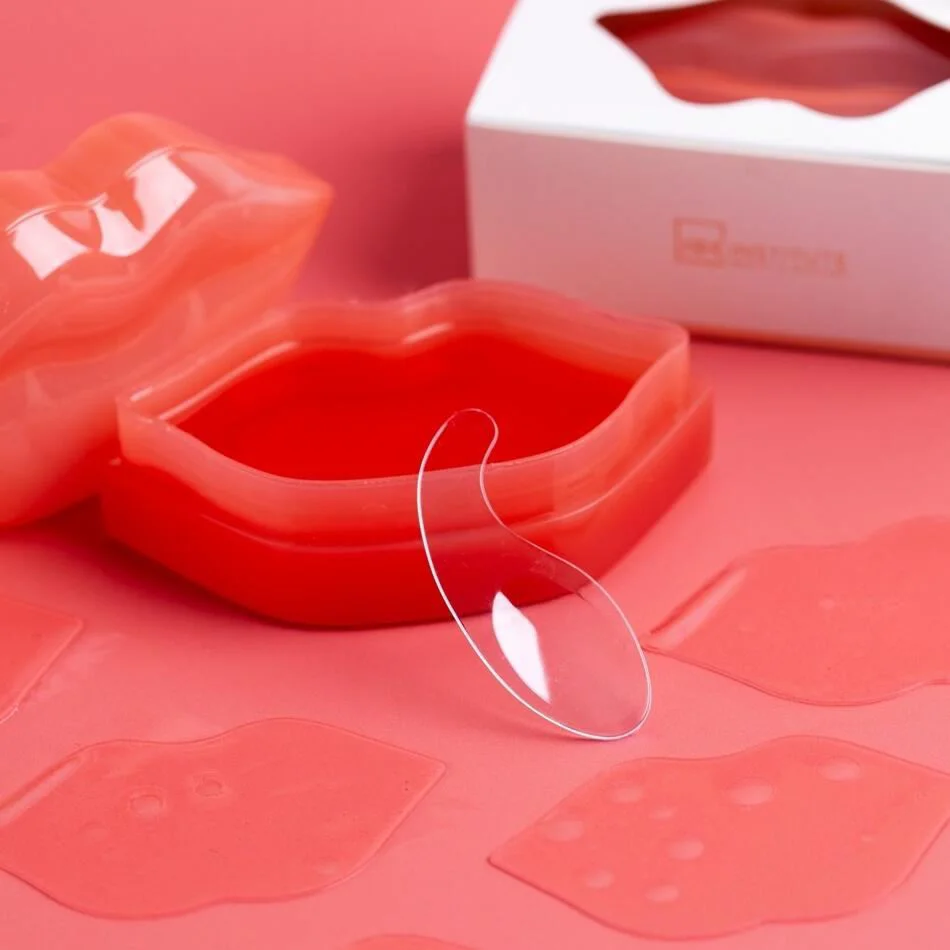 Set din 22 masti pentru buze IDC Institute cu hydrogel foto