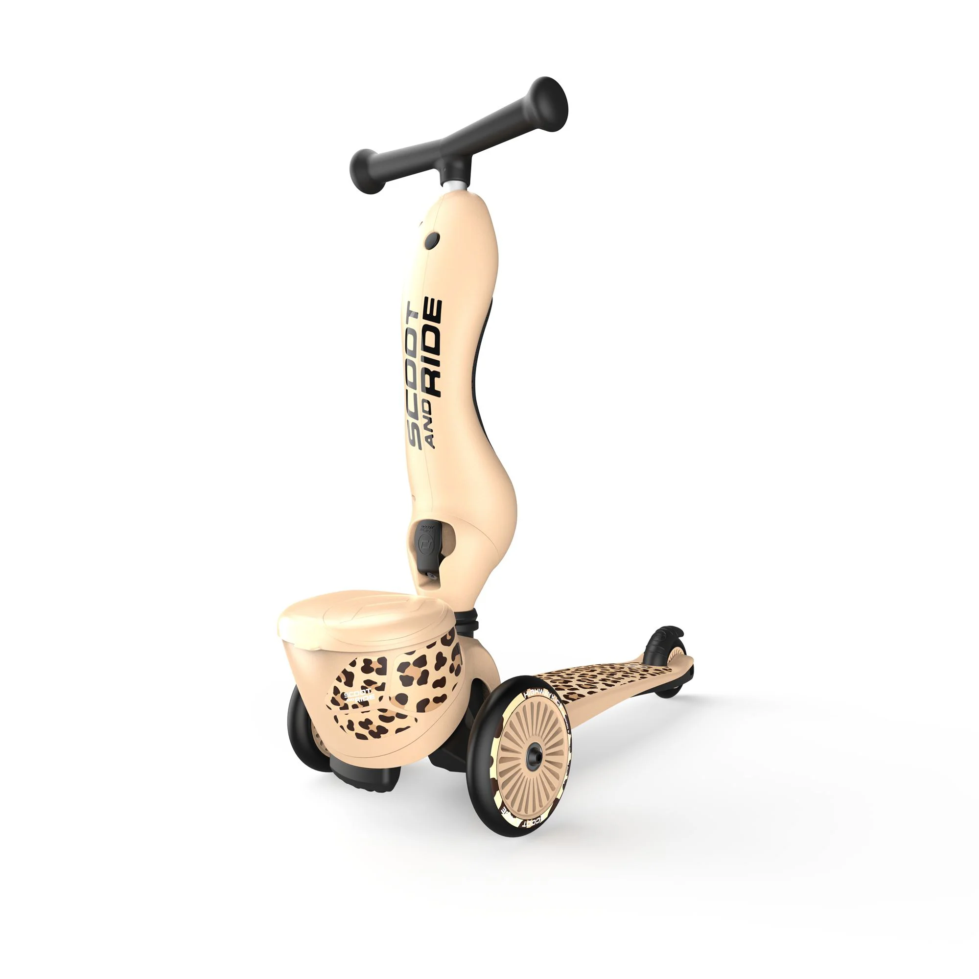 Самокат трансформер 2 в 1 Scoot & Ride HighwayKick 1 Lifestyle Leopard foto
