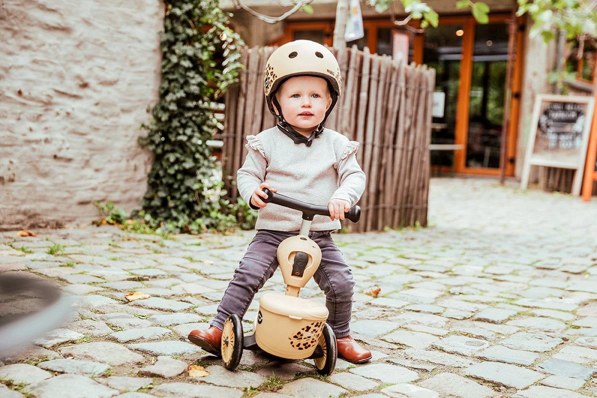 Самокат трансформер 2 в 1 Scoot & Ride HighwayKick 1 Lifestyle Leopard foto