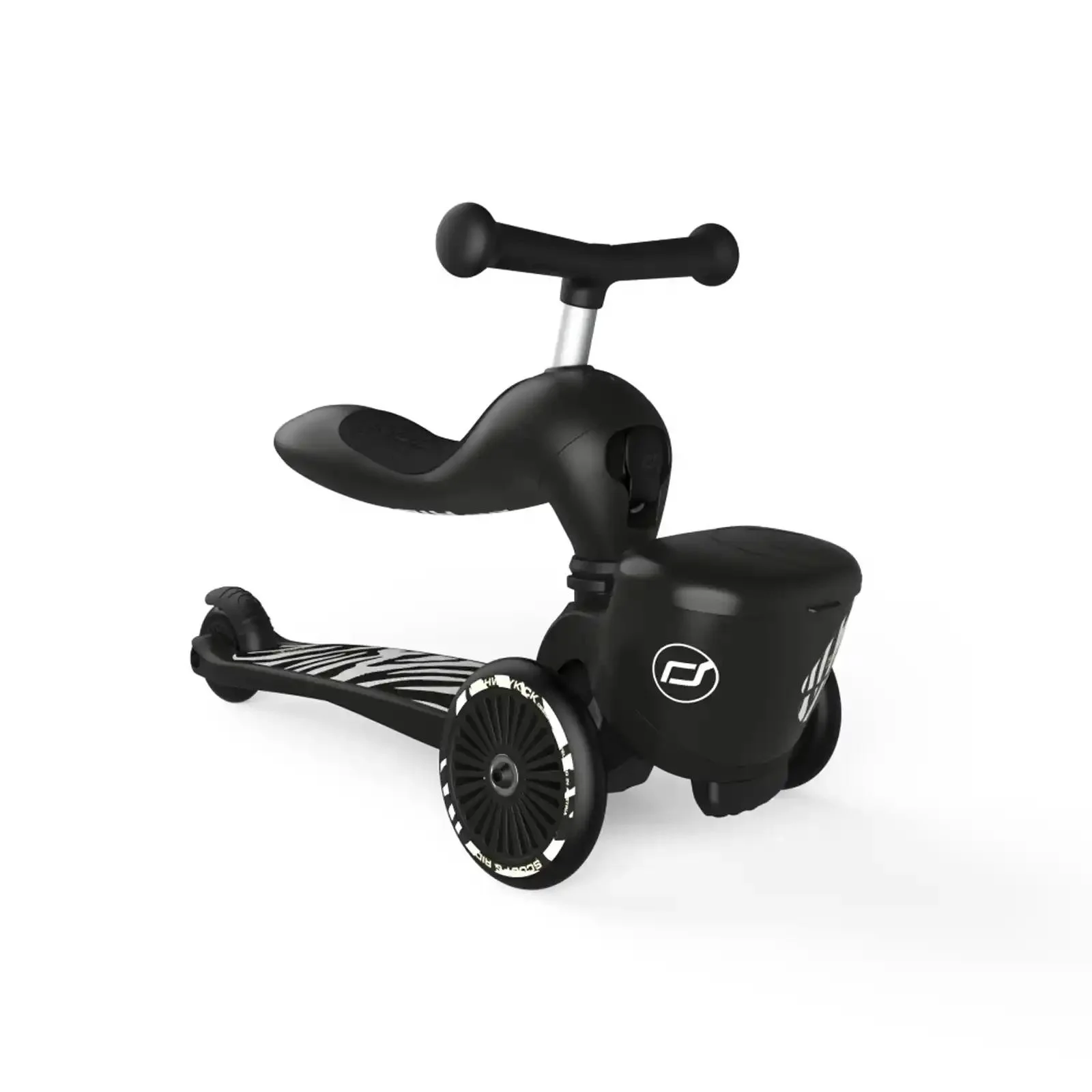 Самокат трансформер 2 в 1 Scoot & Ride HighwayKick 1 Lifestyle Zebra foto