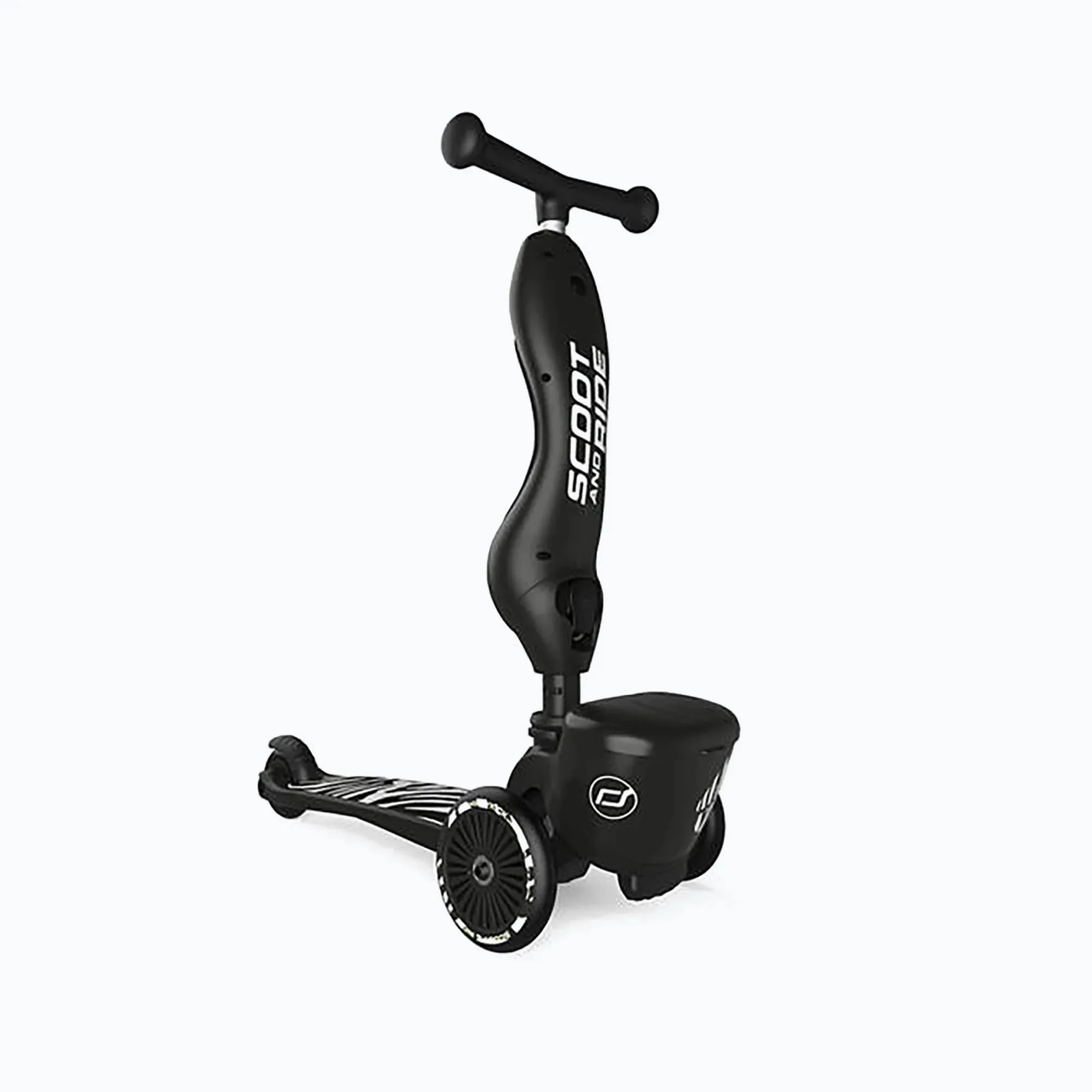 Самокат трансформер 2 в 1 Scoot & Ride HighwayKick 1 Lifestyle Zebra foto
