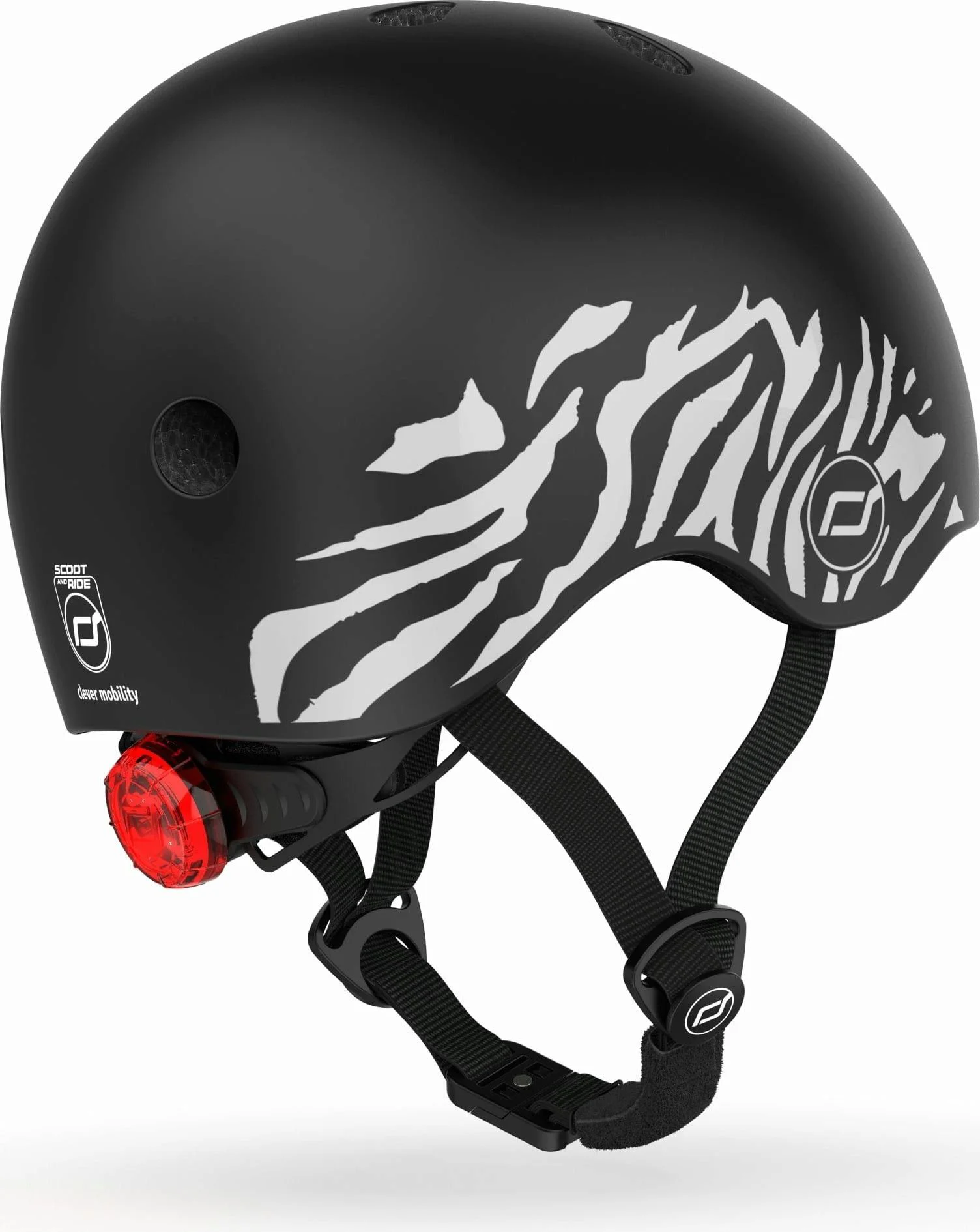 Шлем защитный Scoot & Ride Zebra XXS-S (12+ мес.) foto