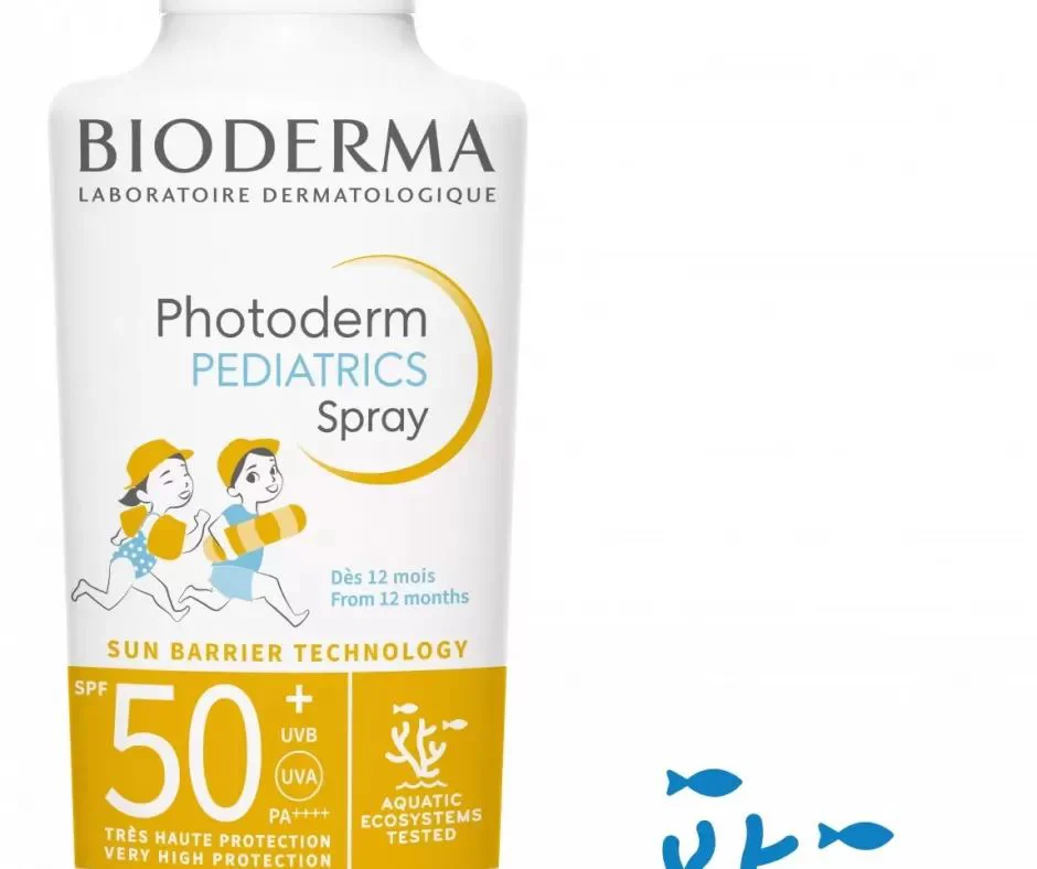 Spray de protectie solara Bioderma Photoderm Pediatrics SPF 50+, 200 ml.