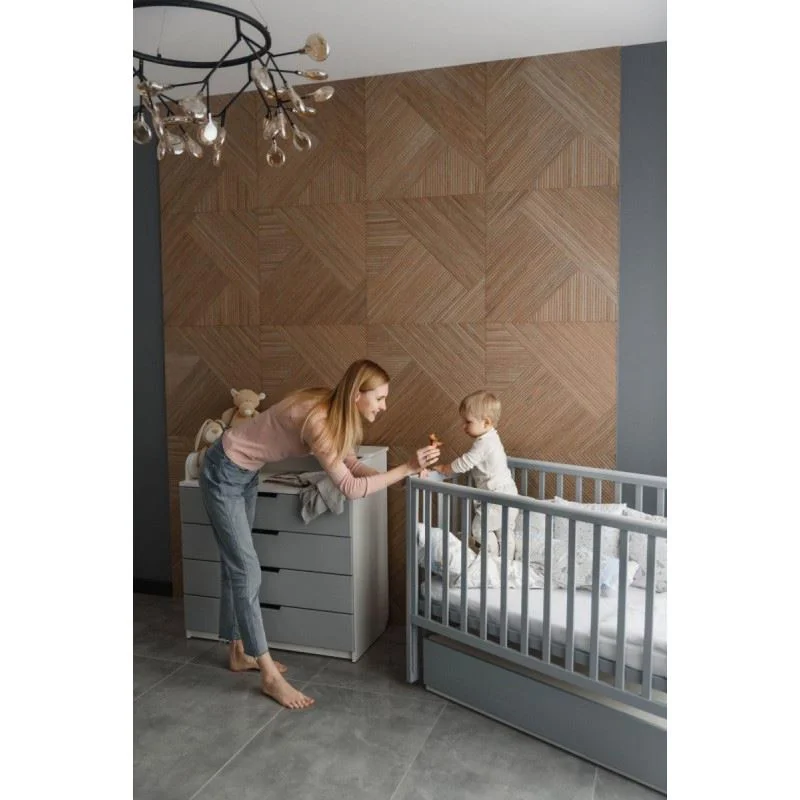Patut pentru copii Eucalyptus Mia Premium Gri