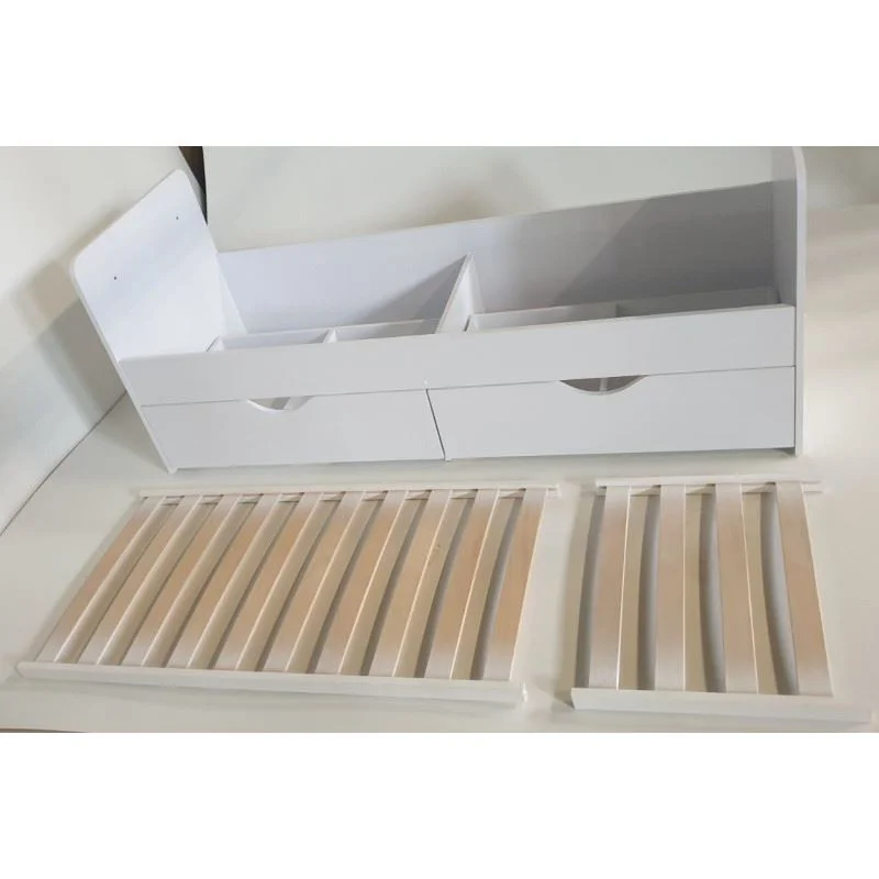Patut pentru copii Eucalyptus Larry Premium Transformer Alb si Gri foto