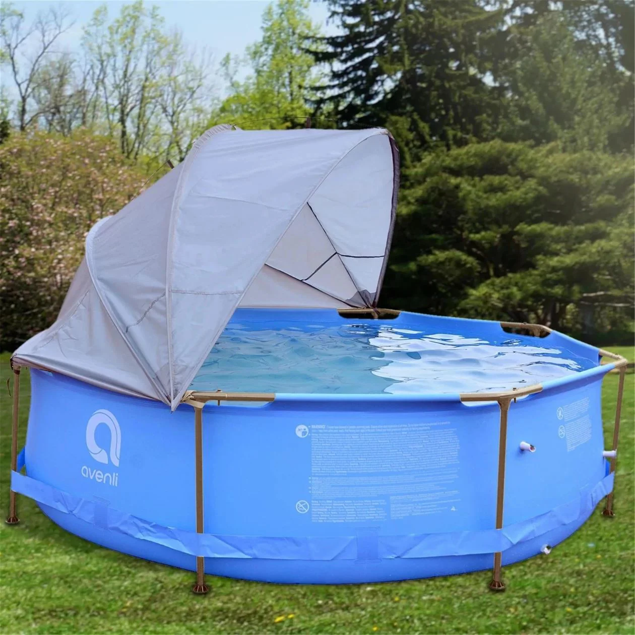 Umbrar pentru piscine Avenli 366 cm