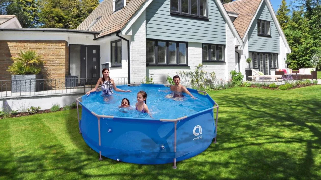 Piscina cu cadru Avenli 300x300x76 cm