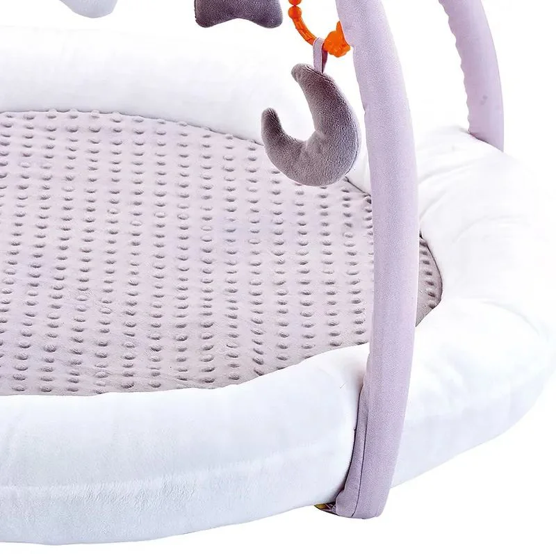 Covoras de joaca pentru copii 4Play Round Comfy Gym foto