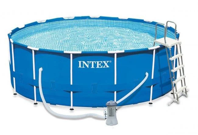 Piscina cu cadru Intex 457x457x122 cm foto
