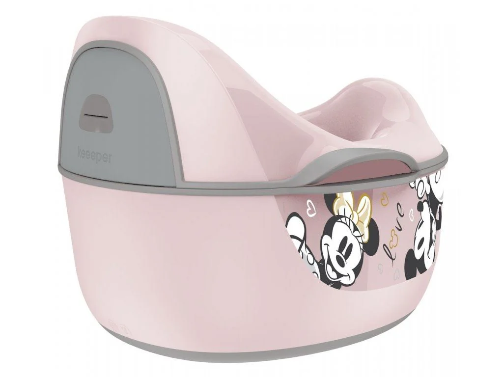 Oala-scaunel Keeeper 4 in 1 Minnie Mouse, Roz