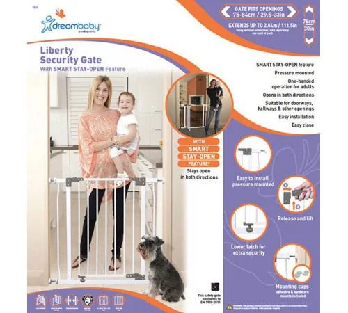Porti de siguranta DreamBaby Liberty StayOpen foto