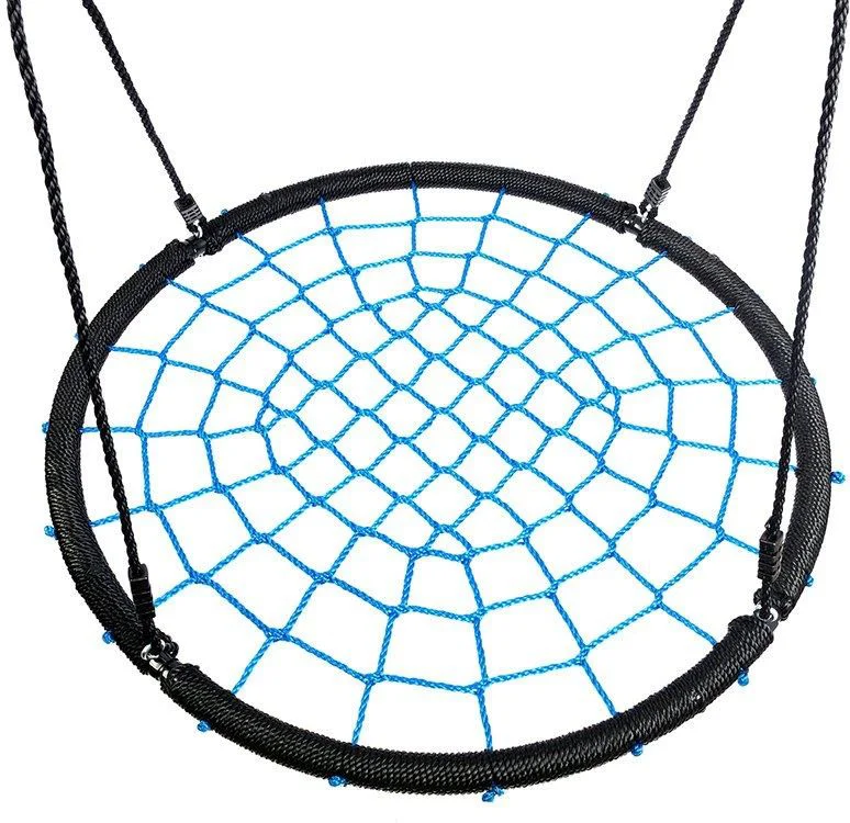 Leagan pentru copii Funfit Texty 100 cm, Albastru