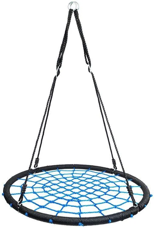 Leagan pentru copii Funfit Texty 100 cm, Albastru