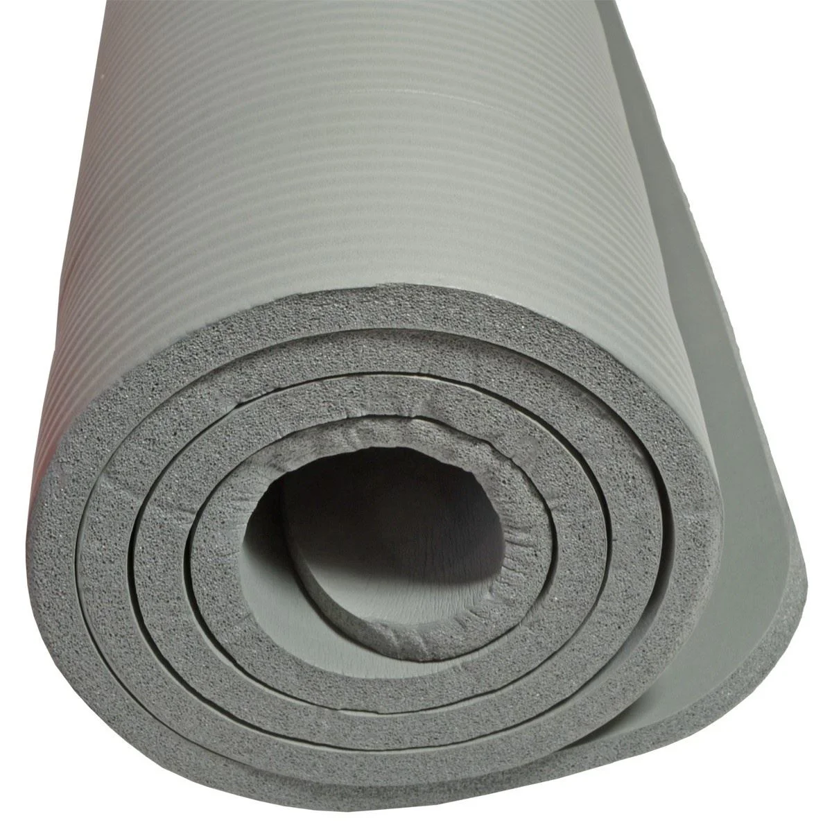 Covoras fitness EB Fit Mat NBR, Gri foto