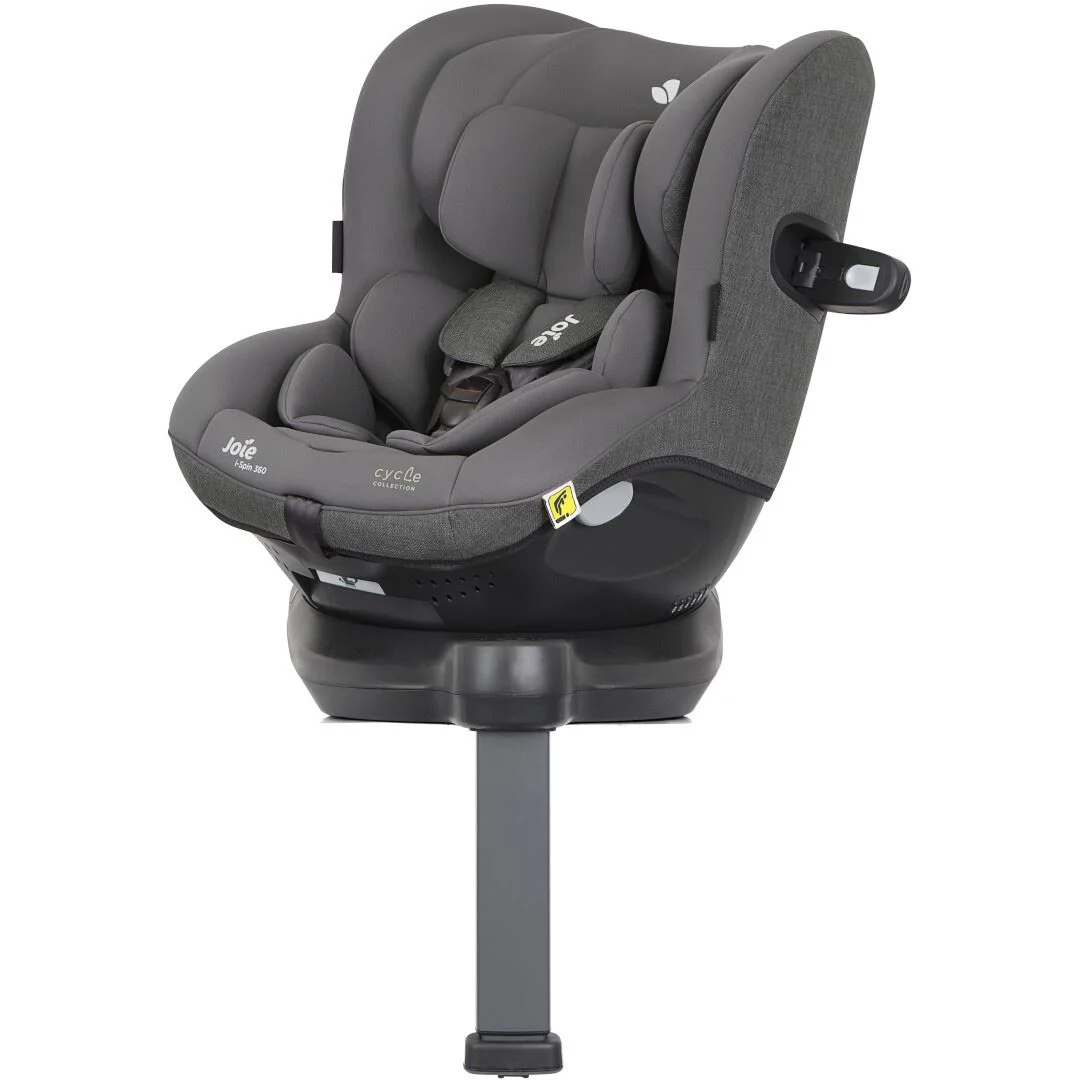 Scaun auto rotativ cu isofix Joie i-Spin 360 Shell Gray, Colectia Cycle, 40-105 cm foto