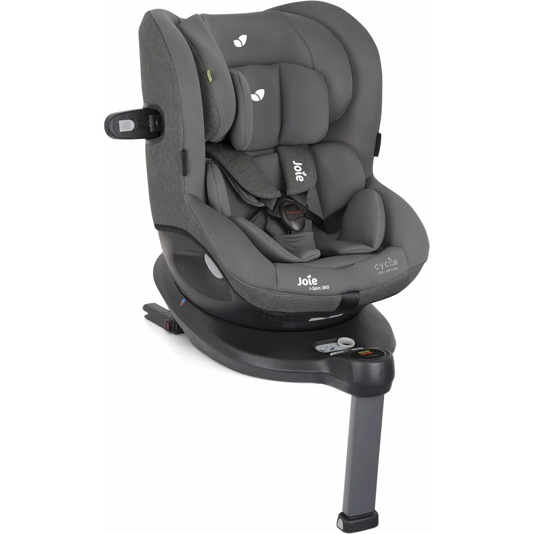 Scaun auto rotativ cu isofix Joie i-Spin 360 Shell Gray, Colectia Cycle, 40-105 cm foto