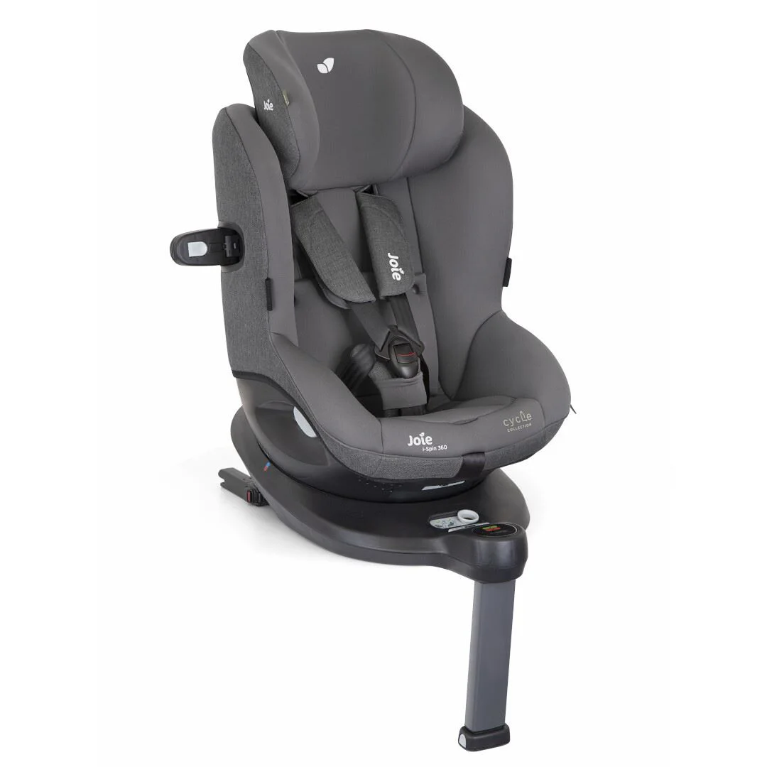 Scaun auto rotativ cu isofix Joie i-Spin 360 Shell Gray, Colectia Cycle, 40-105 cm foto