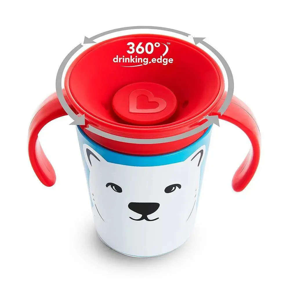 Кружка Munchkin Miracle Wildlove, Белый медведь (180 мл) foto