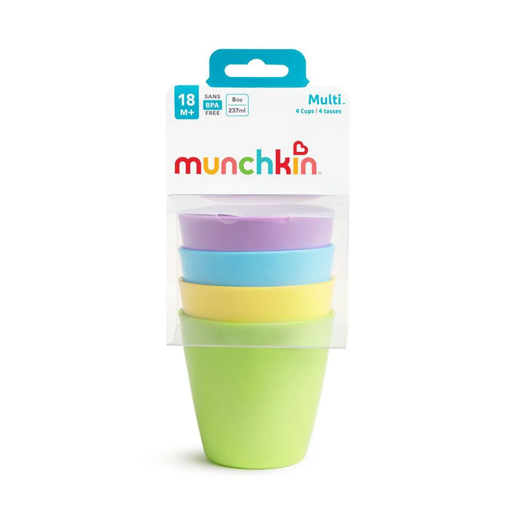 Набор детских кружек Munchkin Multi, (4 шт.)