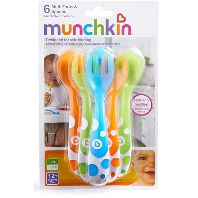 Set lingurite si furculite Munchkin 6 buc.