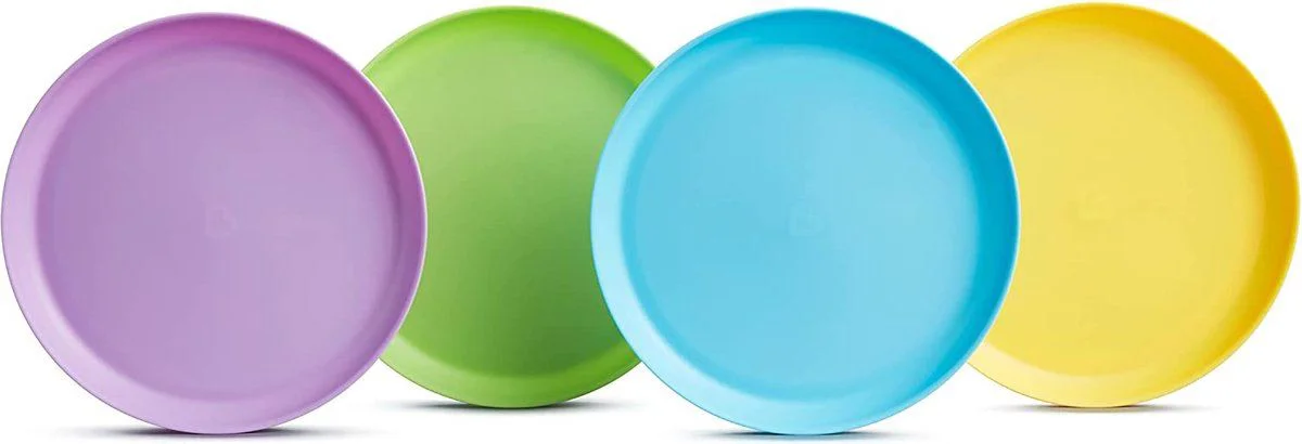 Set de farfurii pentru copii Munchkin Multi (8 buc.)